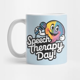 Speech Therapy Day Celebration Design Mug